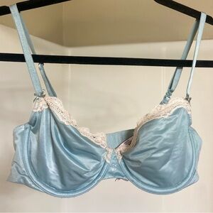 Light blue unlined Victoria’s Secret bra